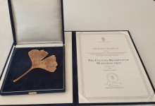 Dr. Pászt Patrícia a „Pro Cultura Minoritatum Hungariae” díj lengyel díjazottja