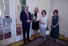 A budapesti Lengyel Nagykövetségen ünnepélyes keretek között elbúcsúztatták Katarzyna Ratajczak- Sow...
