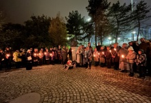 Święto Niepodległości Polski  - spotkania przy tablicy i pomniku Marszałka Józefa Piłsudskiego w Bud...