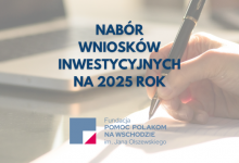 Trwa nabór na wnioski inwestycyjne do ogłoszonego przez MSZ RP konkursu „Infrastruktura Polonijna 20...