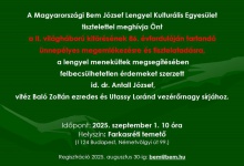 Szeptember 1. ünnepélyesmegemlékezés