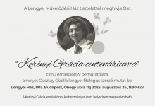 Kerényi Grácia centenáriuma